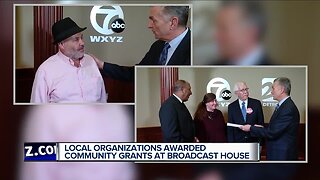 Local organizations awarded community grants at Broadcast House