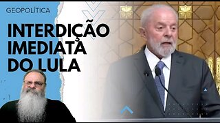 LULA se FECHA em sua BOLHA da EXTREMA-ESQUERDA e CONSEGUE PIORAR a SITUAÇÃO das RELAÇÕES com ISRAEL