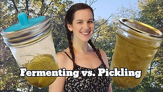 Fermenting vs Pickling