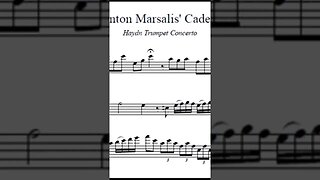 Haydn Trumpet Concerto 1st Mov - Cadenza 04 by Wynton Marsalis