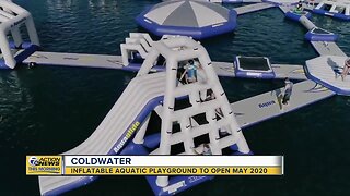 Inflatable aquatic playground to open in May 2020