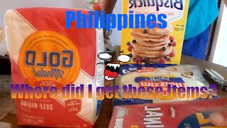 Food items I have ordered from lazada
