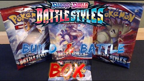 Opening A Pokemon BATTLE STYLES Build & Battle Box!