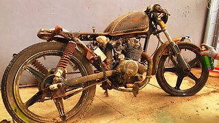 Restoration An Old Rusty 𝐊𝐀𝐖𝐀𝐒𝐀𝐊𝐈 Motorcycles Racing // Repair 4-stroke 𝐑𝐄𝐁𝐄𝐋 Engine USA