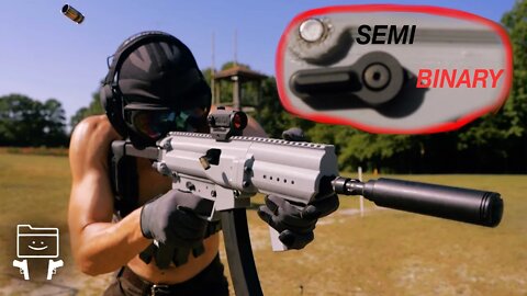 3D Printed MP5 With Binary Trigger | Full Speed Ahead!!!