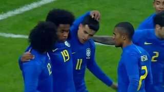 Gol de Philippe Coutinho - Rússia 0 x 3 Brasil - Narração de Nilson Cesar
