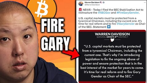 Congress Wants to FIRE Gary Gensler Over Crypto Attack