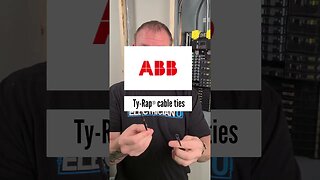 Why You Should Use ABB Ty Raps to Neatly Wire a Panel