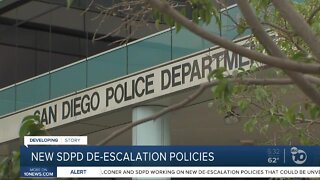 SDPD, mayor working on de-escalation policies