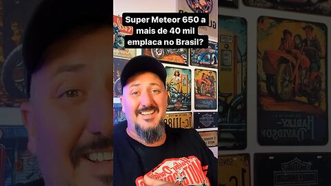 Super Meteor 650 a mais de 40 mil, emplaca no Brasil?