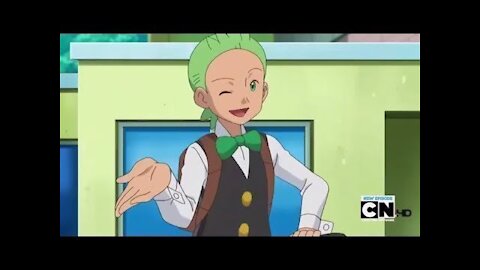 Best Wishes: Cilan tries to charm the group of Ducklett