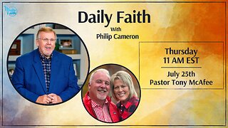 Daily Faith with Philip Cameron: Special Guest Pastor Jesse Jarvis