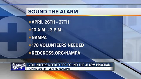 American Red Cross of Greater Idaho searching for volunteers for Sound the Alarm event next month