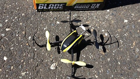 Blade Nano QX BNF Quadcopter with SAFE Technology Outdoor Flight Fun in Wind