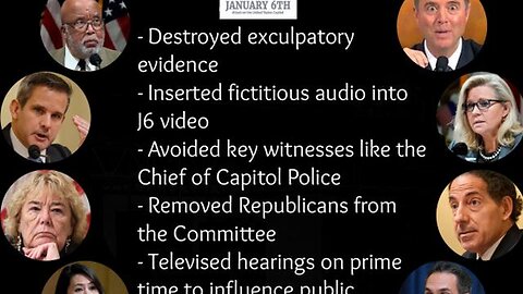 J6 JANUARY 6 FOOTAGE RELEASED, OBLITERATES DEMS’ NARRATIVE