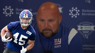 Huge Daniel Bellinger Injury Update | New York Giants
