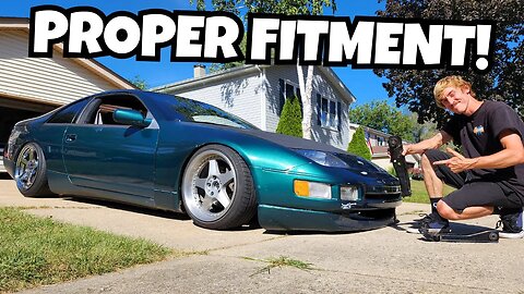 Correcting Fitment with Custom Suspension! + Sideswipe Payout!!