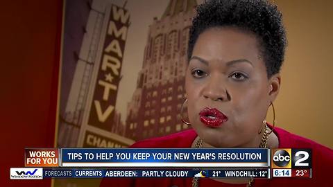 Tips to help you keep your New Year's Resolution