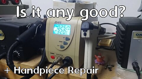 ZD-915 Desoldering Station Repair and Long-term Review