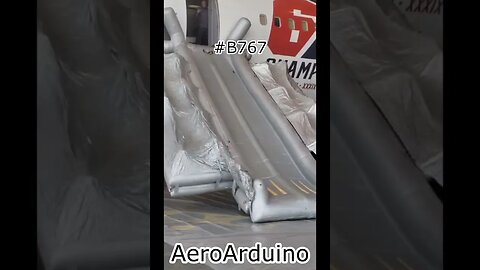 Watch Fast Rare #B767 Escape Slide Shoot #Fly #Aviation #AeroArduino