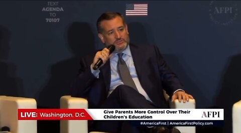 Ted Cruz Reveals The Single Most Important Domestic Issue In America...