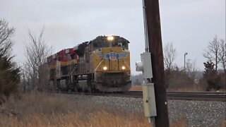 Union Pacific Led South Bound Coal Train