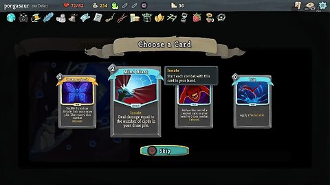 Slay the Spire "The Defect" character deck