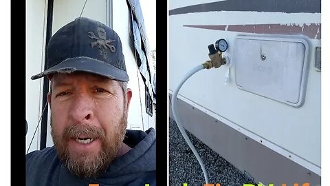 Exterior Shower RV 5th Wheel | Water Inlet NO LEAKS | Double Checked D.I.Y in 4D