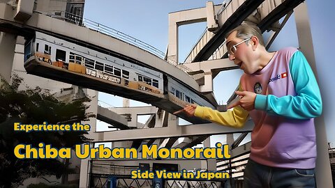 Experience the Chiba Urban Monorail Side View in Japan