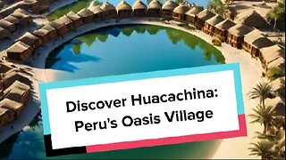 Discover Huacachina: Peru's Oasis Village