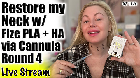 Live Fize PLA+HA to Restore Neck, Round 4! AceCosm | Code Jessica10 Saves you Money
