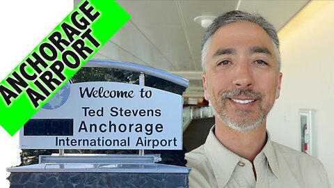 Ted Stevens Anchorage Alaska (ANC) Airport Tour (4k UHD)