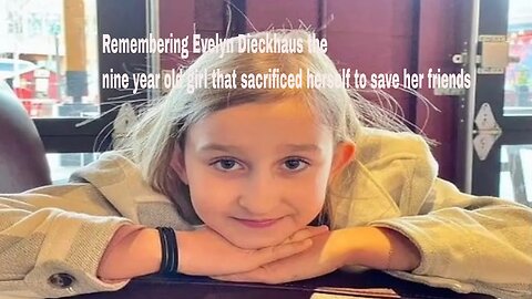 Remembering Evelyn Dieckhaus the nine year old girl that sacrificed herself to save her friends