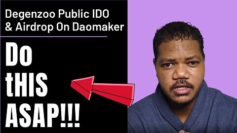 Apply For Degenzoo $DZOO Airdrop And Public IDO On Daomaker. No $DAO Needed. 9 Days Left!