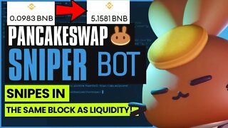 1000% Profit BOT Pancakeswap / Pancakeswap Bot / Pancakeswap front runner bot / Bsc sniper bot