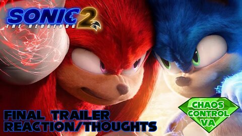 IT'S ALMOST HERE! (#SonicMovie2 Final Trailer Reaction/Thoughts)