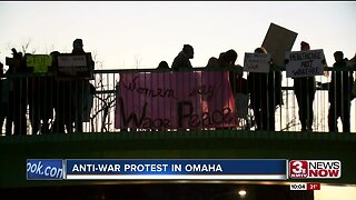 Anti-war rally held in Omaha as Iranian and U.S. tensions continue to rise