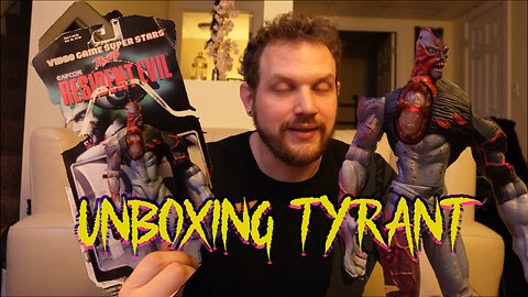 Unboxing TYRANT T-001 from 1996! Plus my full RE Action Figure Collection!