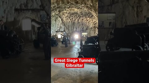 Great Siege Tunnels Gibraltar #shorts