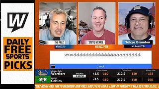 Free Sports Picks | WagerTalk Today | MLB Picks | Celtics vs Warriors Game 3 Preview | June 7