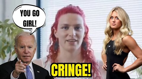 Lia Thomas Releases CRINGE Transgender Activist VIDEO To DESTROY Women's Sports!