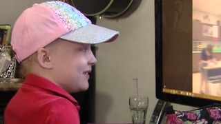 Technology helping a little girl battling cancer
