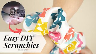 Make a Giant XL Scrunchie | Easy DIY | Holiday Sew-Along
