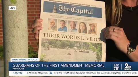 3 years later, memorial dedicated to Capital Gazette shooting victims; trial starts for shooter