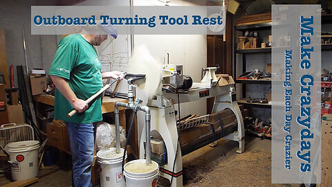 Outboard Turning Tool Rest