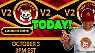 JACKPOT DOGE V2 LAUNCHES TODAY AT 3PM! WHO IS READY TO WIN!?