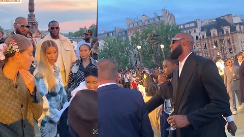 LEBRON JAMES VACAY WITH DRAYMOND GREEN ... Future Teammates