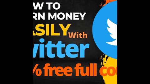 Make money from Modern Twitter Marketing100%free full course #twittermarketing #digitalmarketing