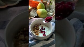 Pomegranate And Fig Yoghurt tiktok cozyteatok