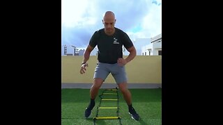 Footwork with ladder